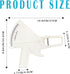 Body Fat Calipers, Professional Dual Spring Calipers, Body Fat Tape Measure Tool for Body Fitness Measurement (Whtie)...