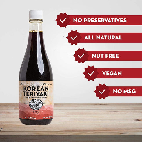 Sunny's Gourmet Products Korean Teriyaki Sauce...