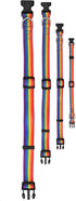 Rainbow Pet Collars for Dog or Cat - Gay Pride Dog and Cat Collars - LGBTQ Accessories for Dogs, Cats, and Pets - Pride Flag Dog and Cat Collar - ...
