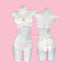 paloli Women Cute Lingerie Set Sweet Strawberry Bikini Wirless Bra and Panty - 100% Cotton...