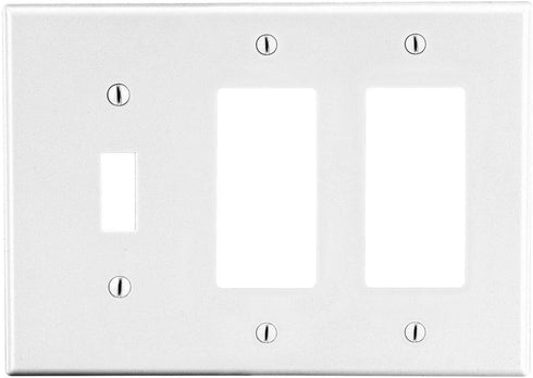 Bryant Electric P1326W Wallplate, White...