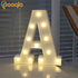 Pooqla LED Marquee Letter Lights Sign, Light Up Alphabet Letter for Home Party Wedding Decoration A...