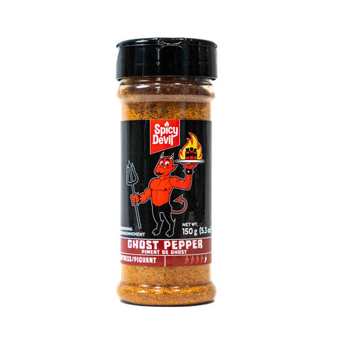 Spicy Devil Ghost Pepper Seasoning | Hot Blend of Spices and Ghost Pepper | Low-Calorie | Gluten-Free | Vegan & Vegetarian | Keto & Paleo...
