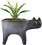 Cat Flower Pot,Cat Planter,Succulent Planter Cat Pots,Ceramic Animal Planter,Cat Planters for Indoor Plants for Indoor Home Decor,Office Desk or K...