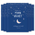 FACETORY Moon Velvet Moisturizing Cream with Jojoba Oil Sheet Mask - Moisturizing, Brightening, and Anti-Aging (Pack of 5)...