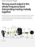 YINYOO KBEAR KS2 USB C Earbuds Headphones Hybrid 1BA 1DD Wired Earbuds Stereo Bass HiFi IEM Earphone Noise Cancelling High Resolution with Detacha...
