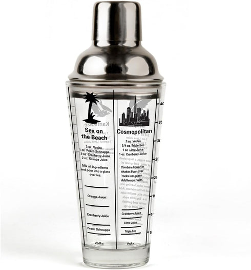 Kikkerland Mix Master Cocktail Shaker...