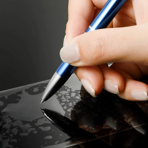 Zonon 3 Pieces Air Release Weeding Tool Pen Stainless Steel Retractable Vinyl Tool Pen with 3 Pieces Replace Refill for HTV Vinyl Craft Projects(B...