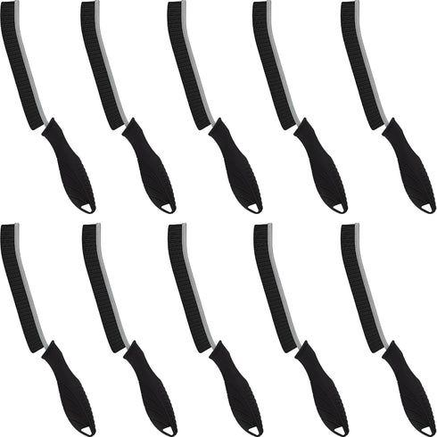 Hard Bristle Crevice Cleaning Brush 10PCS, Grout Cleaning Brush for Hosehold Use, Window Groove, Bathroom, Kitchen, Toilet, Sink...