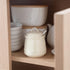 HAOTOP Porcelain Sugar Bowl, Ceramic Salt Bowl with Spoon and Lid for Home and Kitchen, 12 Ounces (Beige)...
