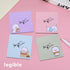 Cute Self-Stick Note Pads, 4 Pack 320Sheets Kawaii Animal Sticky Notes Cartoon Memo Pads Markers Flags Cute Stationary Note Pads for School Home S...