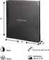 kieragrace KG Jocelyn Photo Album – Black, Holds 400 4" x 6" Photos...