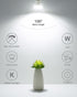 LE GU10 LED Light Bulbs Non-Dimmable, 5000K Daylight White GU10 Bulb Replacement for Recessed Track Lighting, 4W LED Bulbs with 100°Flood Beam for...