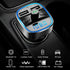 Bluetooth Adapter for Car, Wireless FM Radio Transmitter, Handsfree Call Car Charger,& Audio Receiver, MP3 Music Player,Fast Car Charger?Dual USB ...