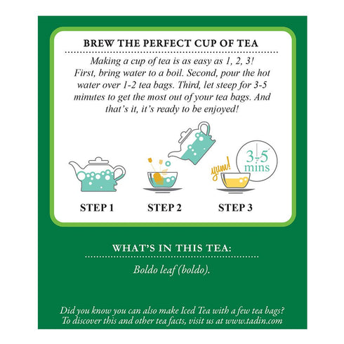 Tadin Boldo Herbal Tea (24 Teabags)...