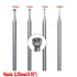 Luo ke 4 Pcs Round Cup Burr, 3/32'' Shank Wire Rounder Bits with Hand Drill Wire Twisting Tools(Burr Size: 1mm/1.4mm/1.8mm/2.3mm)...