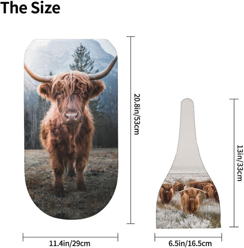 Swaddling Blanket for Baby, Soft Sleeping Bag, Sack for Newborn Boys Girls, Unisex Baby Stuff, Highland Cow...