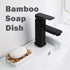 Bamboo Soap Dish, Bar Soap Holder Self Draining Soap Dishes for Shower Bathroom Kitchen Sink, Eco-Friendly Wooden Soap Savers Drainage Soap Holder...