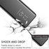 Cases for Samsung Galaxy Z Fold 4 5G Leather Case Clear View Makeup Mirror Flip Cover, Galaxy Z Fold 4 5G Phone Case with Kickstand Shockproof Pro...