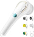 Cordless Electric Spin Scrubber, KIRIKIT Handheld Electric Cleaning Brush with 5 Replaceable Heads for Bathtub/Kitchen/Bathroom/Floor/Dish/Car/Sho...