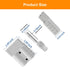 10 Pcs 50 Amp 10-12 Gauge Battery Quick Connector, Jumper Cable Plug Connect/Disconnect for Recovery Winch, Towing Systems(Grey)...