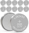 EEMB 10PCS LIR2450 Rechargeable Battery 3.7V Lithium-ion Coin Button Cell Batteries 120mAh...
