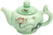 DELIFUR Celadon Handcrafted Porcelain Tea Set Lotus Theme Porcelain Tea Pot Covered Teacup Gongdao Cup From China (Lotus Tea pot)...