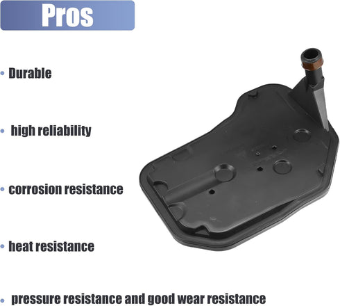 X AUTOHAUX 24208576 Automotive Transmission Filter Oil Pan for GMC Sierra 1500 1999-2013...
