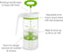 Munchkin Smart Blend Formula Mixing and Breast Milk Storage Pitcher, 24 Ounce, Green...