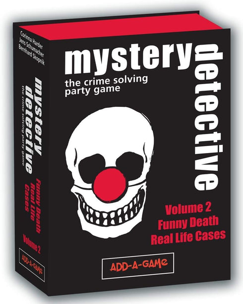 Mystery Detective Volume 2: Funny Death Real Life Cases- Cooperative Party Game to Unleash Your Brainstorming Skills...