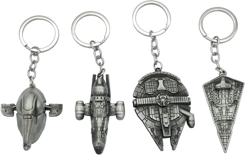NW GenHaoQi Surrounding Key Ring,Silver ,Large...