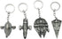 NW GenHaoQi Surrounding Key Ring,Silver ,Large...