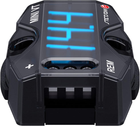 Stetsom MiniVT Digital Display Mini Voltmeter High Accuracy Blue LED 7V~30V Automotive Car Motorcycle Battery Voltage Panel Meter Easy Connection ...