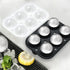 ROTTAY Ice Cube Trays (Set of 2), Sphere Ice Ball Maker with Lid & Large Square Ice Cube Maker for Whiskey, Cocktails and Homemade, Keep Drinks Ch...