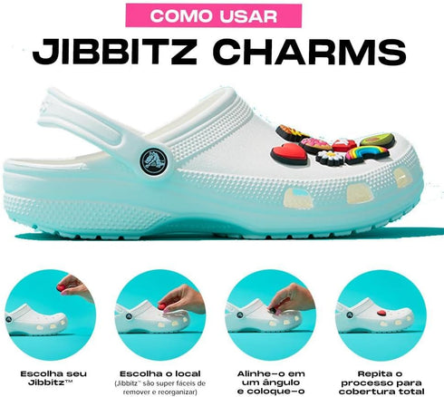 Crocs Jibbitz Vacation Shoe Charms | Jibbitz for Crocs, Big Wave, Small...