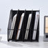 Efficient Mesh Vertical Desktop File Organizer - 4-Slot Document Sorter & Holder Rack for Office, Home, & School Supplies Organization...