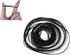 Cassette Tape Machine Recorder Rubber Belt Repair Maintenance Mix Flat Cassette Tape for Recorders CD-ROM Video Machines DVD Drive,50Pcs...