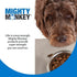 MIGHTY MONKEY 100% Waterproof Dog Food Mat, Raised Edges Silicone Pet Feeding Placemat for Cat, Dogs, Pet Bowls, High Lipped Tray Prevents Water S...