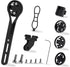Aero Integrated Handlebar Bike Computer Mount for Wahoo Elemnt Garmin Edge Bryton Rider Stages Dash Hammerhead Cateye, for GoPro Action Camera and...