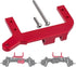 AMK TRX4 Servo Mount, Aluminum TRX4 SOA Mount 4-link Suspension for 1/10 RC Crawler TRX4 Sevro On Axle Mount Upgrades (Red)...