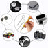PTSLKHN Eyeglass Repair Kit Screwdriver, 5-in-1 Multifunctional Small Screwdriver, S2 Steel Eyeglass Screwdriver Kit for Eyeglass, Sunglasses, Ele...