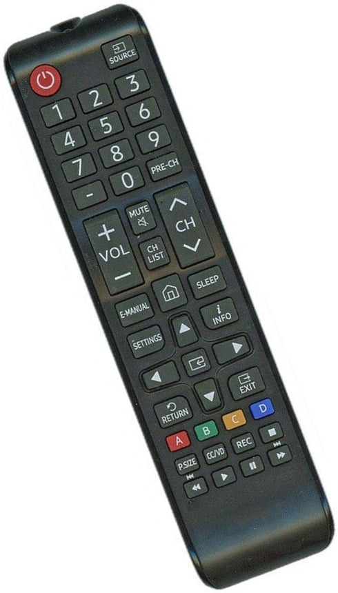 Replaced Remote Control Compatible for Samsung UN40NU6070F UN40NU7100 UN49MU6290FXZA UN55MU6290F UN55NU7300 UN58MU6100FXZA UN65NU7100FXZA UN75NU71...
