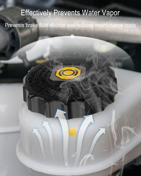 Brake Master Cylinder Fluid Bottle Reservoir Cap Fit for Lexus Toyota Tacoma Camry Tundra 4Runne RAV4, Replace 47230-47090...