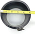 Flexible Rubber PVC Coupling Parallel with Stainless Steel Clamps, 4 inch, Black...