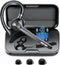 Bluetooth Headset, Wireless Bluetooth Earpiece With 400mAh Charging Case,150 Hours Talktime Hands Free Noise Canceling Headphones for iOS Android ...