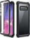 Dexnor Compatible Samsung Galaxy S10 Case 6.1 inch, Heavy Duty Protection Hard Back Defender Protector Protective Shockproof Bumper Cover Purple P...