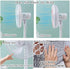2 Pack Fan Cover Cartoon Fan Guard Net Safety Fan Filters Kid Finger Protector Summer Washable Children Finger Safety Fan Cover...