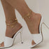 Anklet Bracelets For Women Dainty Multilayer Sparkle Anklet Foot Chain For Women Teen Girls Party Summer Beach Jewelry...