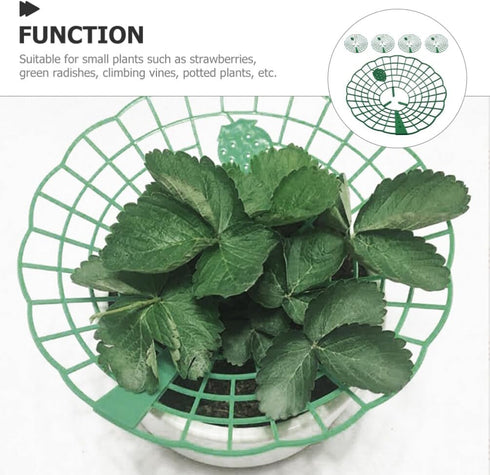 Strawberry Planting Rack Plant Shelf Outdoor 5pcs Garden Stand Plant Rack Outdoor Plastic Nude Strawberry Plastic Plants Plastic Strawberry Suppor...