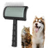 Large Slicker Brush for Dogs,Cats,Extra Long Pin Shedding Brush for Long Haired Dog,Cat, Pet Grooming Wire Brush for Thick Undercoat Curly Hair,25...